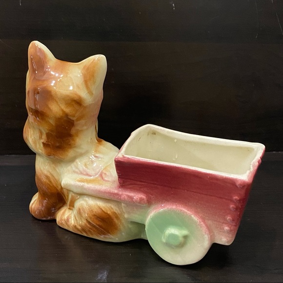Vintage Scottie Dog Adorable Ceramic Planter - Picture 6 of 13